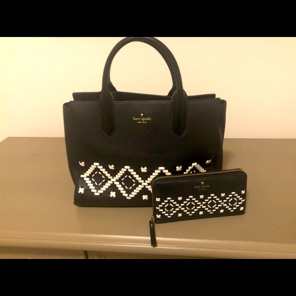 Kate Spade purse and matching wallet